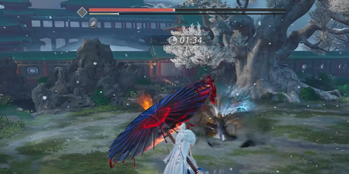 燕云十六声帷帽女打法技巧3