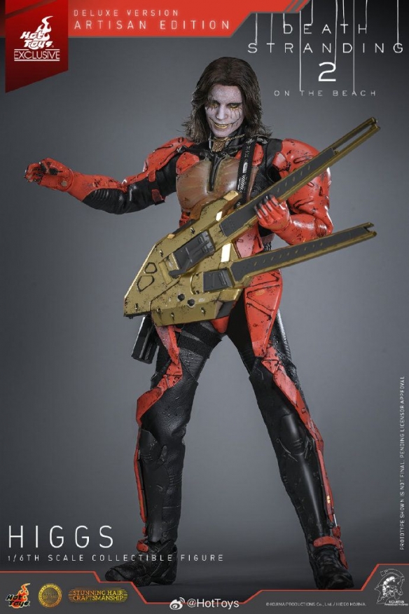 《死亡搁浅2》推出1/6希格斯手办：细节丰富 超还原！(图1)