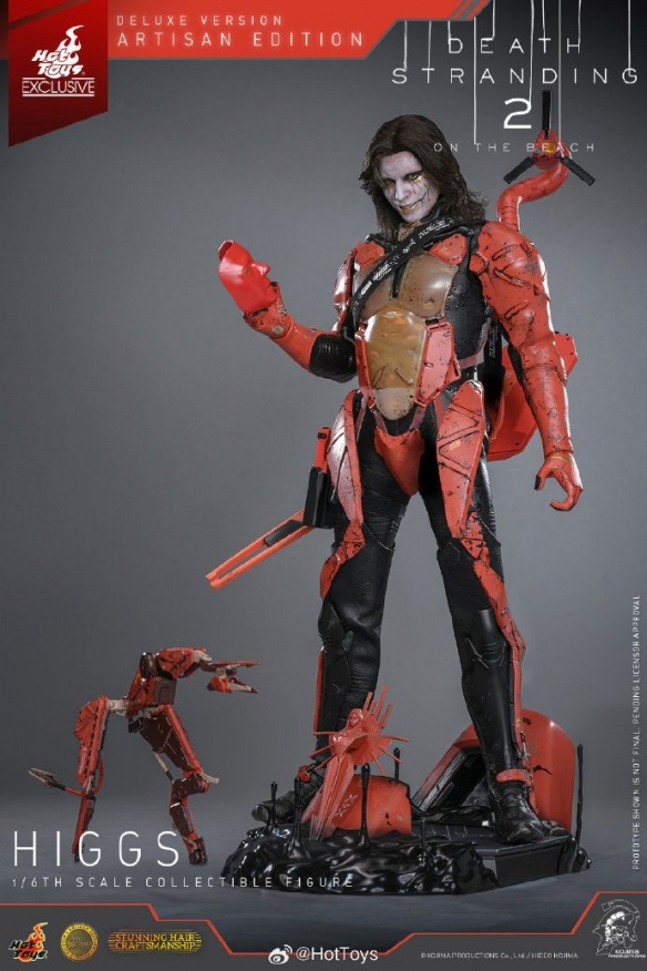 《死亡搁浅2》推出1/6希格斯手办：细节丰富 超还原！(图3)