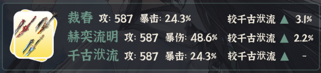 鸣潮仇远武器选择推荐2