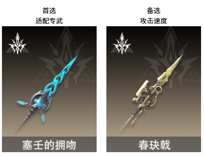 二重螺旋丽蓓卡武器选择推荐3
