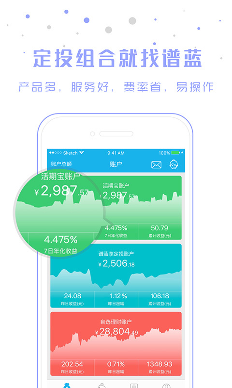 谱蓝定投app