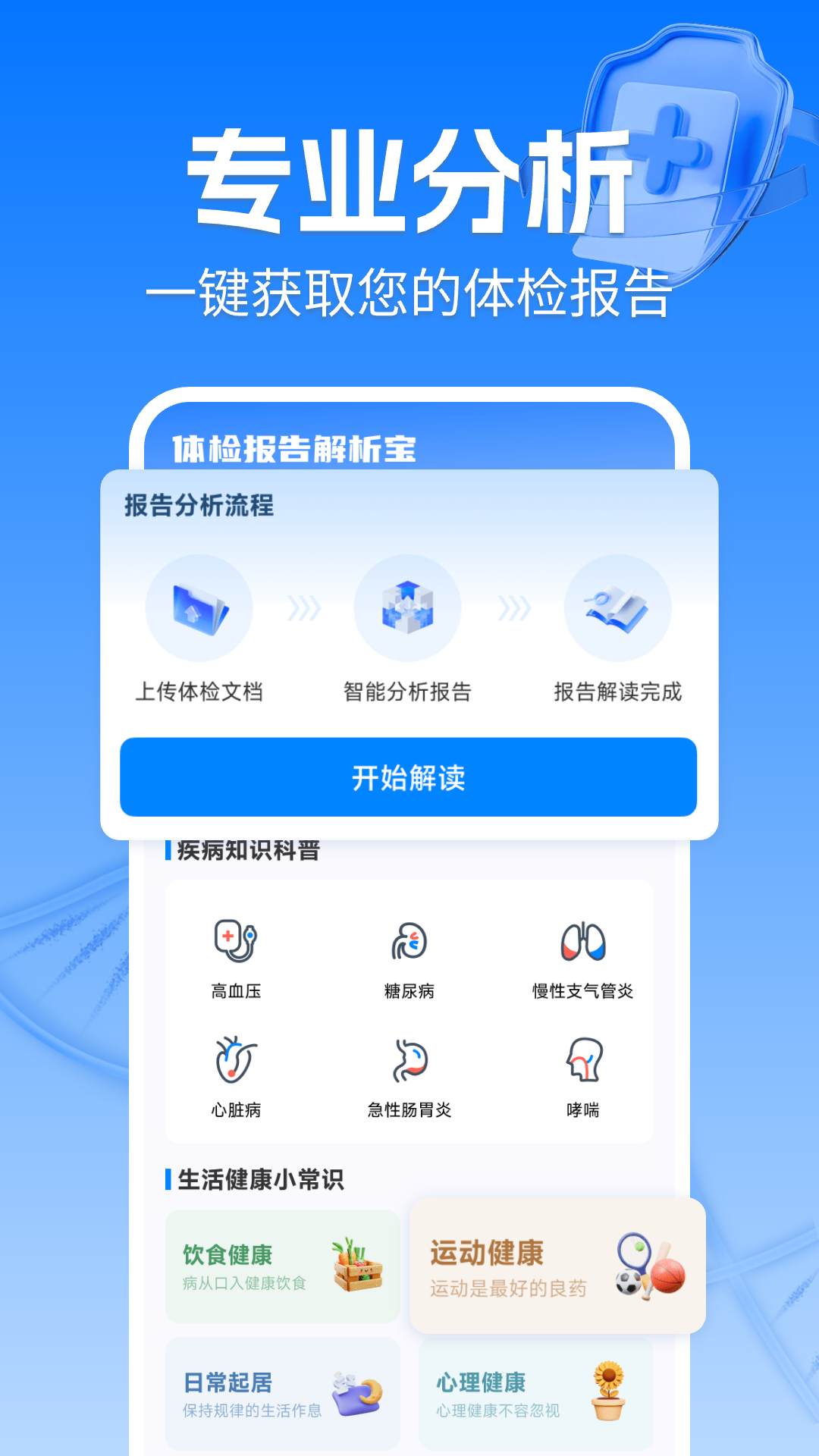 
体检报告解析宝