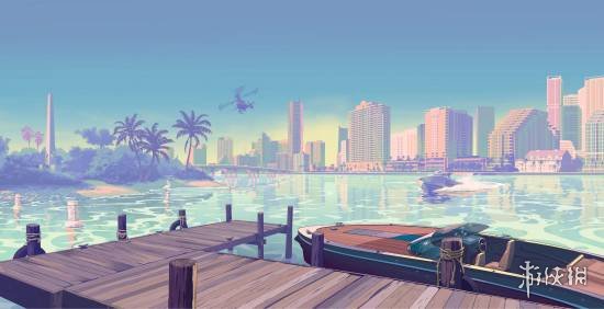 主角消失后，GTA6还剩下什么?博主分享无遮挡艺术图(图1)