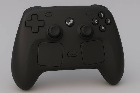 ‌Steam手柄2.0长这样？AI生成图展示握距检测黑科技(图1)
