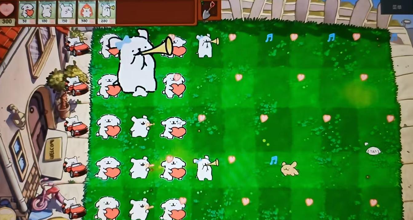 小白大战小鸡毛(图1)