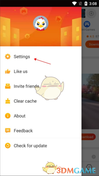 《9apps》设置中文方法