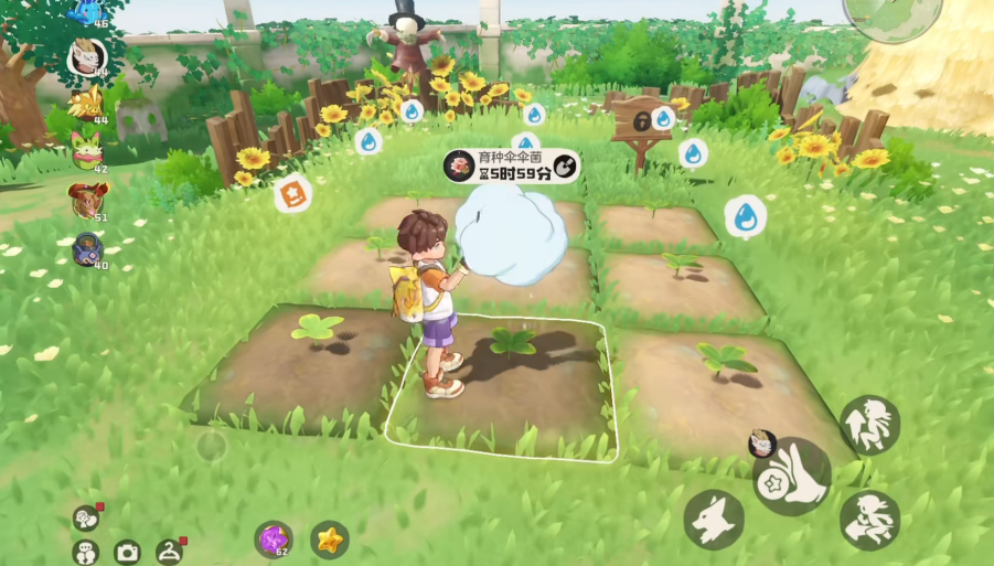 《洛克王国：世界》农场高效浇水施肥攻略(图2)