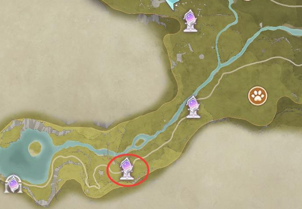 《无限暖暖》疯愿之子营地纪念之章位置一览(图2)