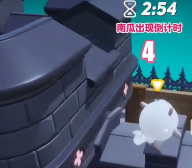 《蛋仔派对》南瓜入侵飞跃古堡躲藏点一览(图2)