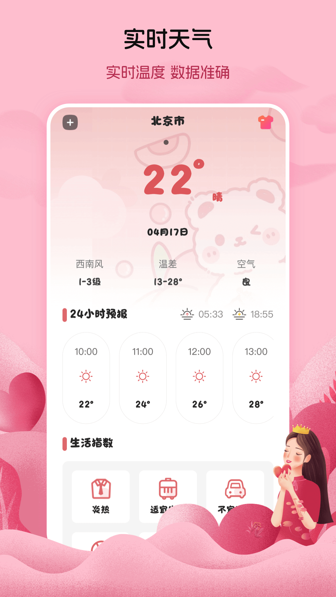 
月经例假记录app