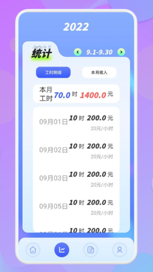 上班记工时(图2)