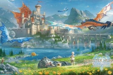 卡普空公布《怪物猎人物语3》精美壁纸：风景秀丽壮观