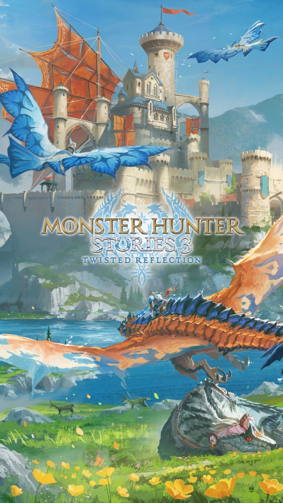 卡普空公布《怪物猎人物语3》精美壁纸：风景秀丽壮观(图7)
