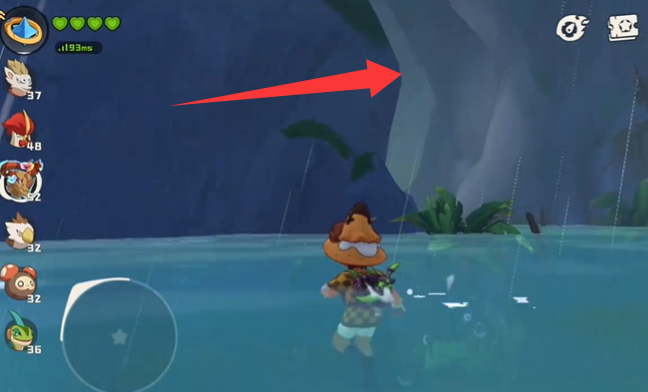 洛克王国世界隐藏传送点月兔暗港位置分享2