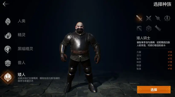 天堂2盟约种族选择推荐2