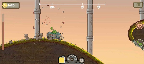 
植物大战僵尸死亡战车