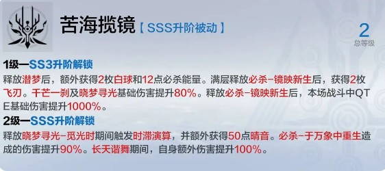 丽芙·霁梦升阶收益一览2