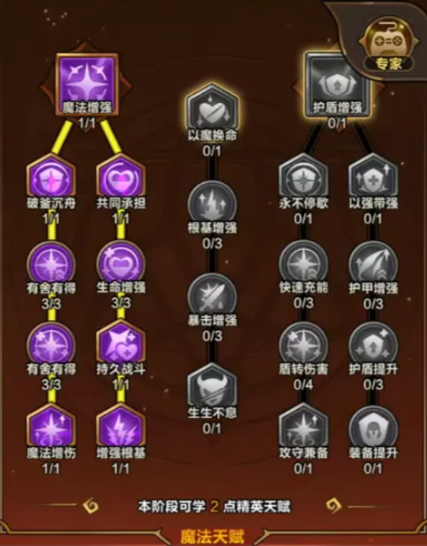 剑与黎明天赋加点推荐4