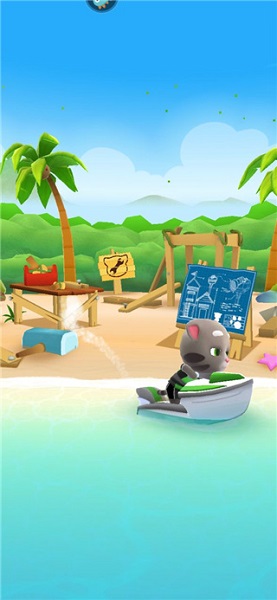 汤姆猫的摩托艇 安卓版(图2)