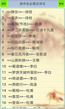 高中生必背古诗文(图2)