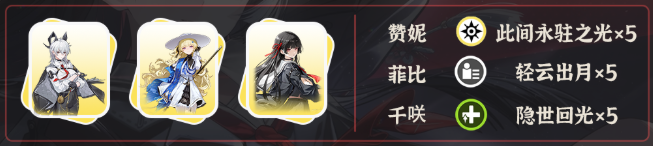 鸣潮千咲阵容搭配推荐1