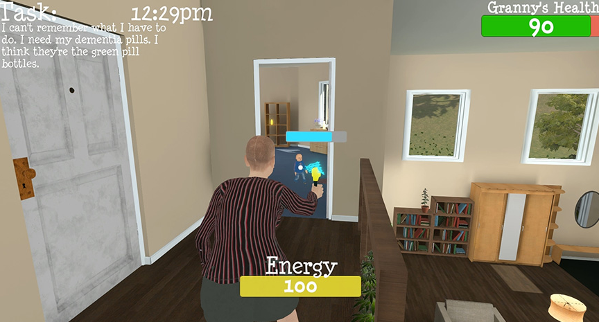 奶奶模拟器 偷钱版(图1)