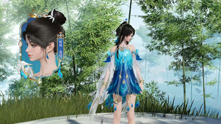 天刀手游全新孔雀青乌主题外观登场，衔信而归报吉祥