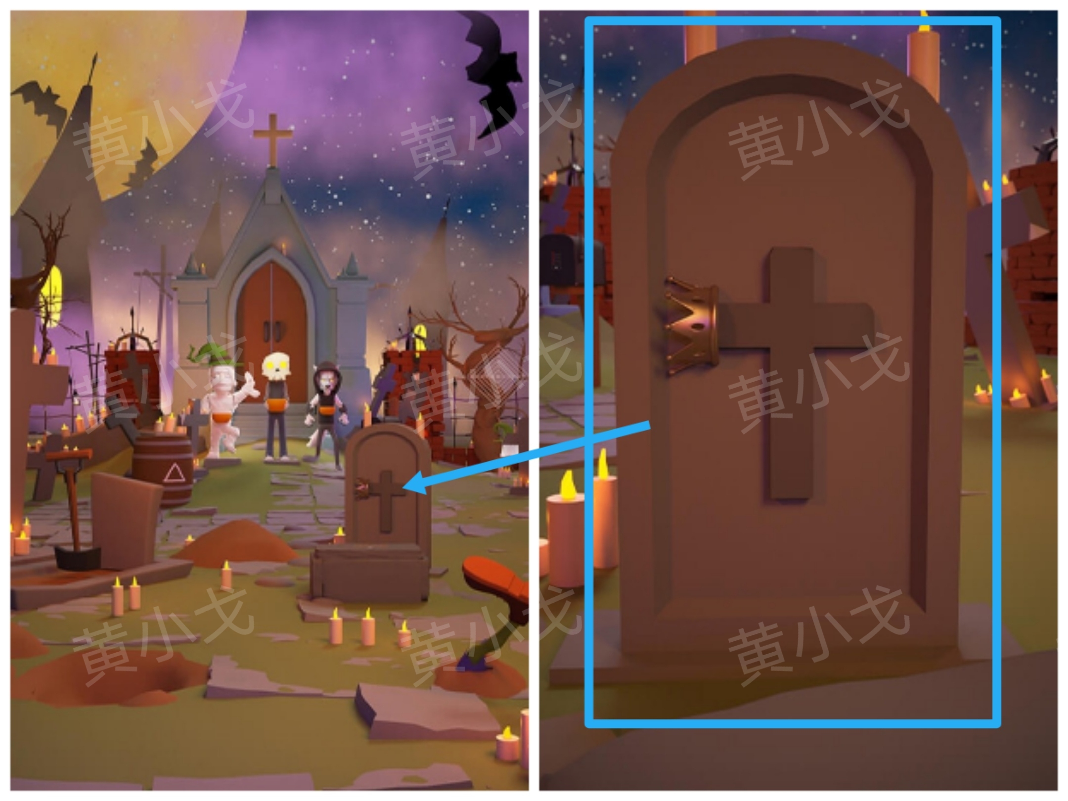 《Escape Room：侦探社》万圣节的墓园攻略（一）