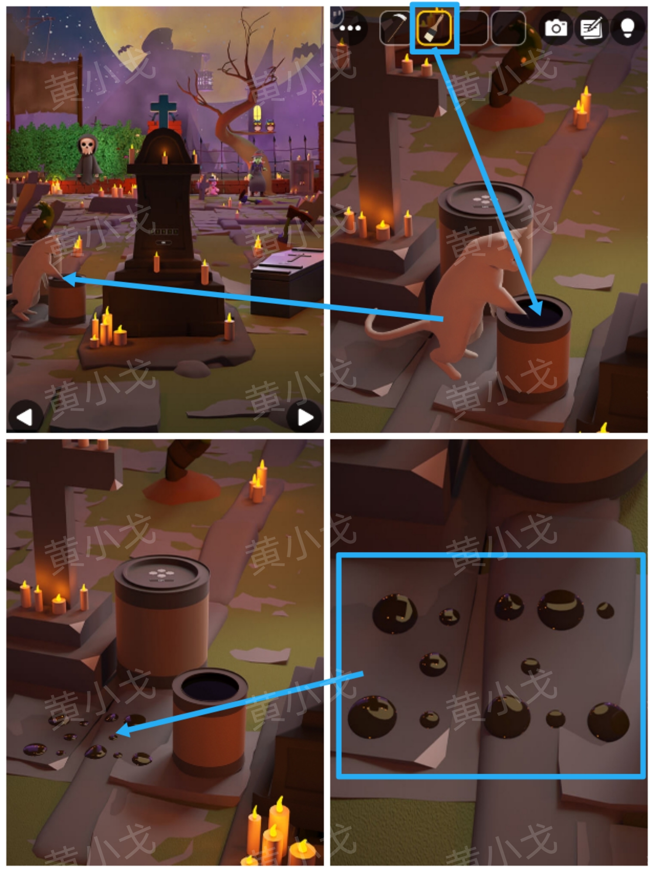 《Escape Room：侦探社》万圣节的墓园攻略（一）