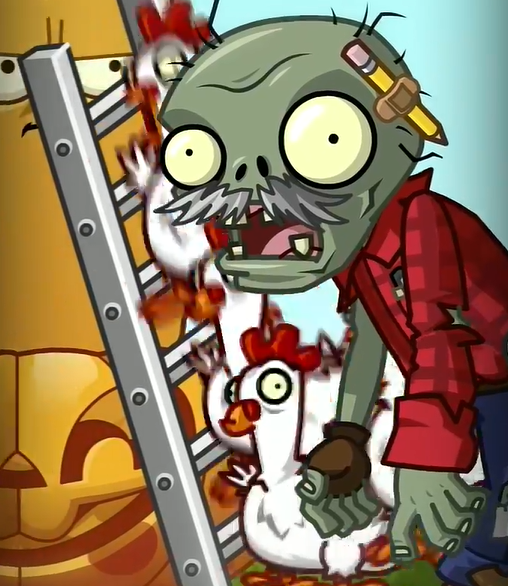 《植物大战僵尸2》梯子僵尸登场