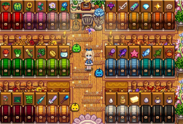 星露谷物语物品整理分区技巧3