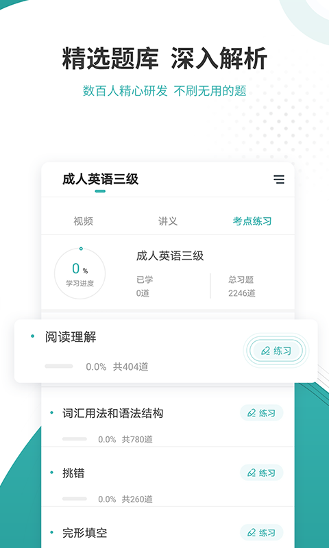 学位英语准题库(图1)