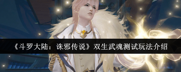 《斗罗大陆：诛邪传说》双生武魂测试玩法介绍