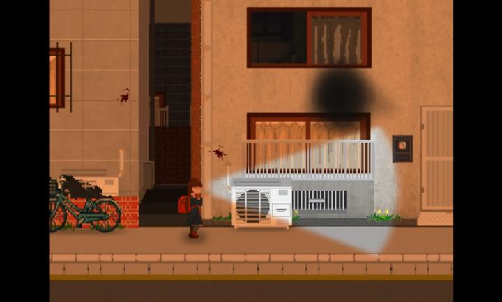 夕阳下的回家路