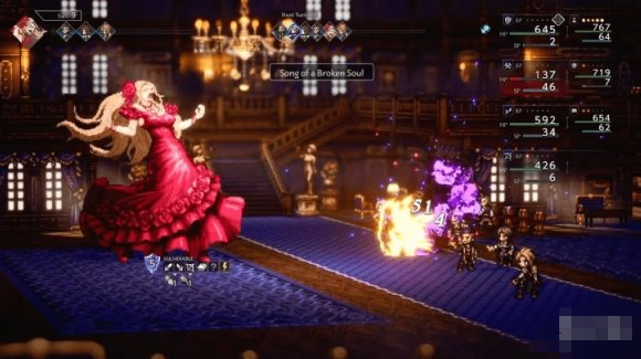 歧路旅人0女演员弗朗西斯卡BOSS打法指南(图2)