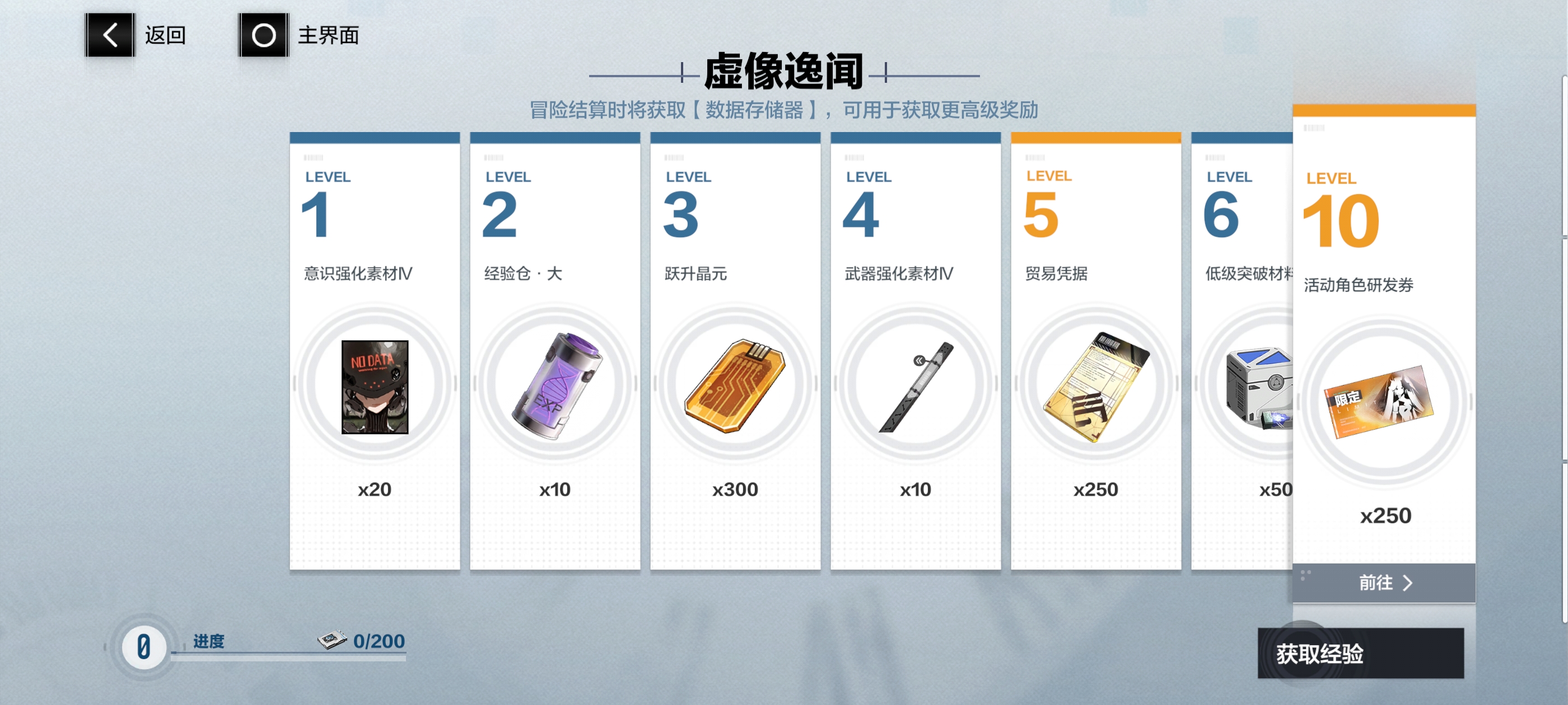 《战双帕弥什》寒境曙光玩法攻略(图4)