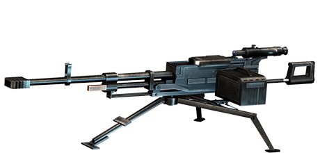 《抢滩登陆3d》单管重机枪武器介绍