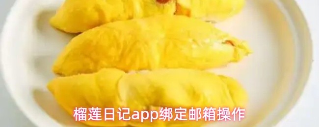榴莲日记app绑定邮箱操作(图1)