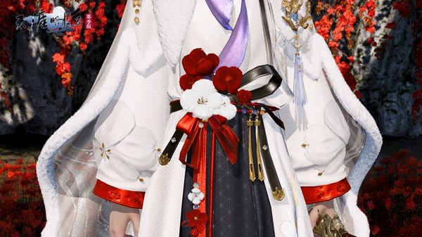 天刀手游冬日梅花主题外观细节首曝，梅落衣间香满袖，凌寒傲雪暗香来