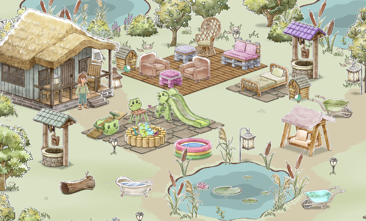 
Kamaeru: 世蛙桃源