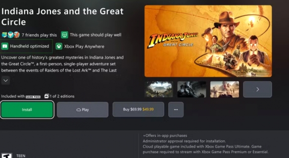 Xbox更新上线：移动端新增商店页面与掌机兼容标识(图3)