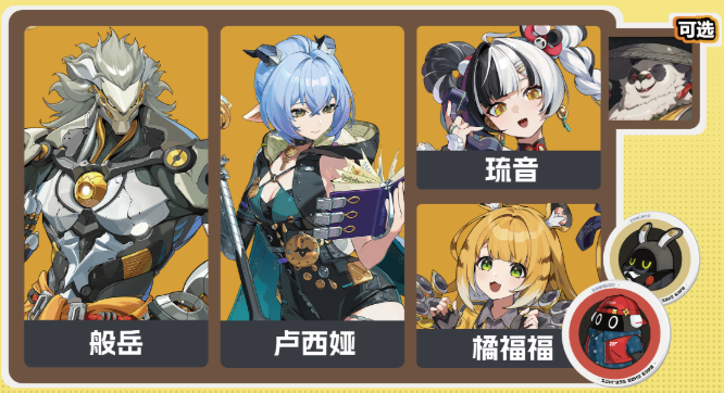 绝区零般岳阵容搭配推荐1