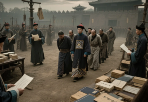 清代负责翻译满汉文书的官职称为？