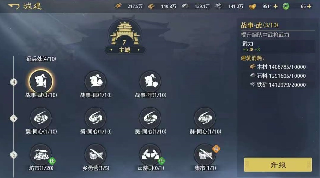 《九牧之野》军事府玩法介绍(图2)