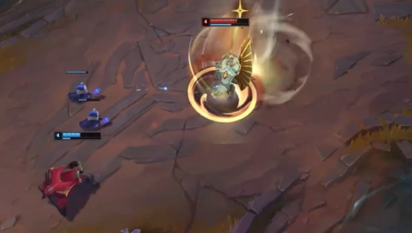 英雄联盟手游流光镜影梅尔连招技巧2