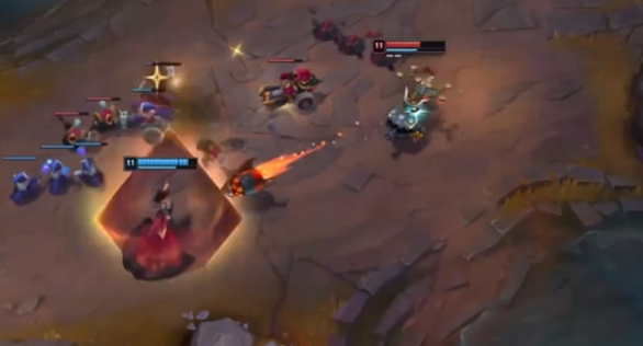 英雄联盟手游流光镜影梅尔连招技巧3