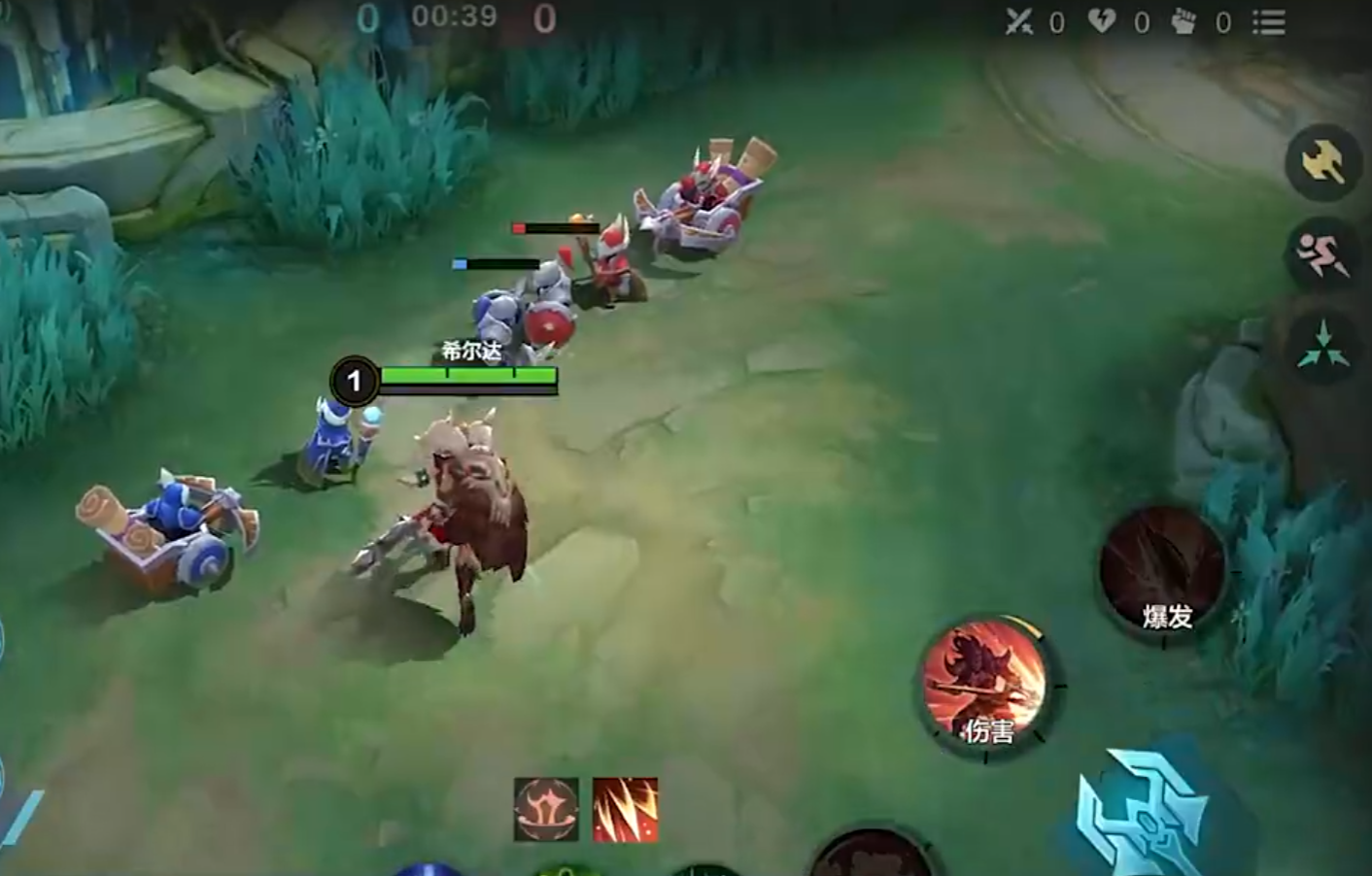 《决胜巅峰》希尔达技能连招攻略(图5)