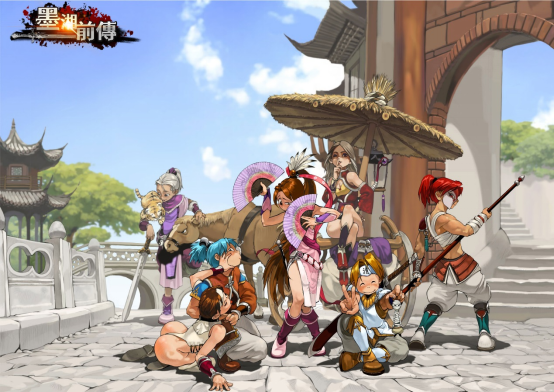 花叮网自研端游《墨湘前传》开启不删档测试，经典武侠IP重现辉煌