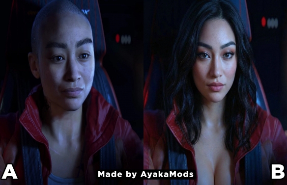 这下对味了！《星际：异端先知》女主爆改性感美女(图1)